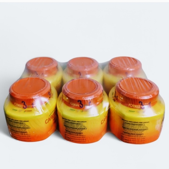 6 Pieces Ca-Ro-Tone Natural Body Cream 10.1 Oz